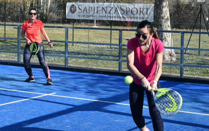 A MAGGIO LA IV EDIZIONE DEL TORNEO DI PADEL FEMMINILE E MASCHILE PER IL PERSONALE SAPIENZA